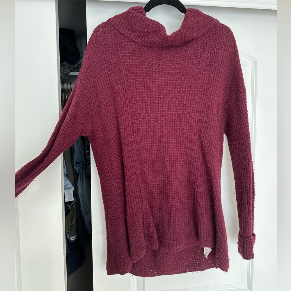 Free people sidewinder wool pullover